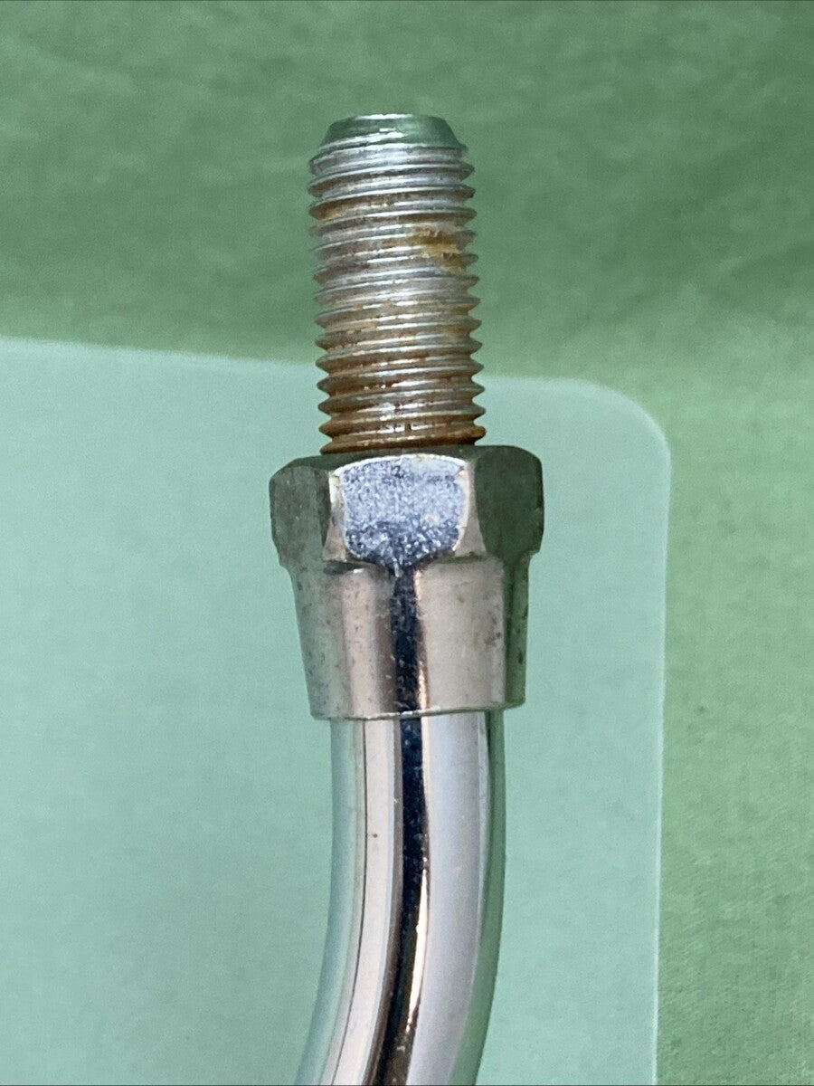 ARLEN NESS 13-036 13-035 Chrome Left & Right Teardrop Mirror, Steel Stem