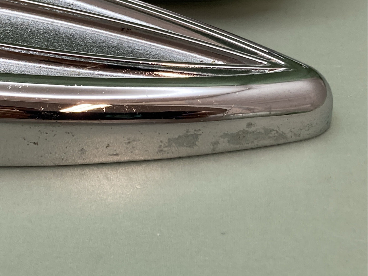 ARLEN NESS 13-036 13-035 Chrome Left & Right Teardrop Mirror, Steel Stem