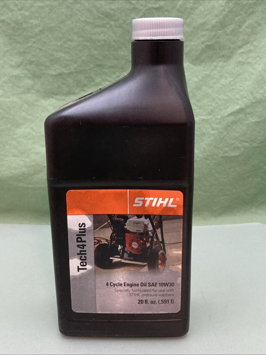 NEW GENUINE STIHL 7010-319-0000 Tech 4 Plus Engine Oil SAE 10W30 20 OZ