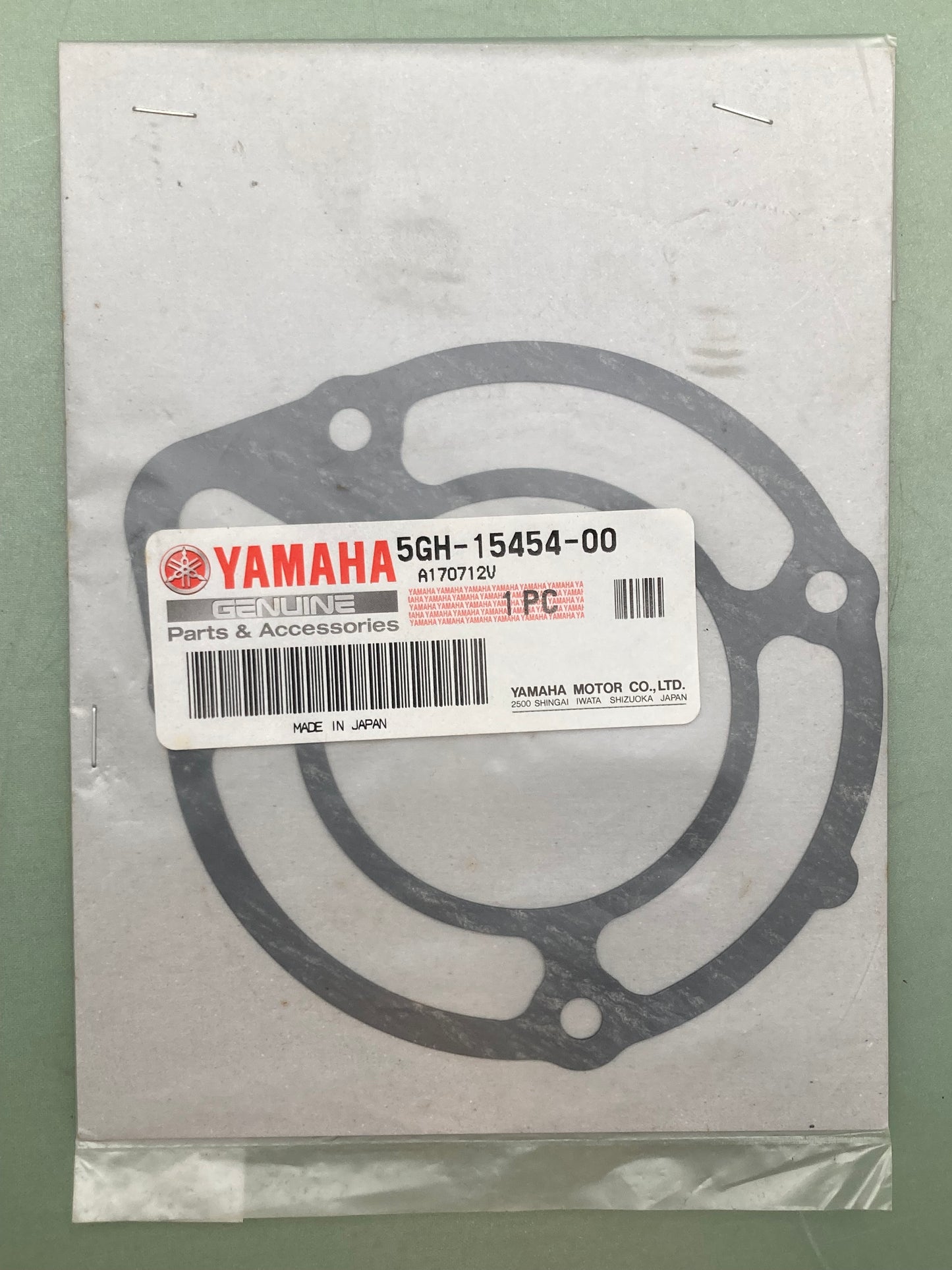 New Genuine Yamaha 5GH-15454-00 Gasket 1