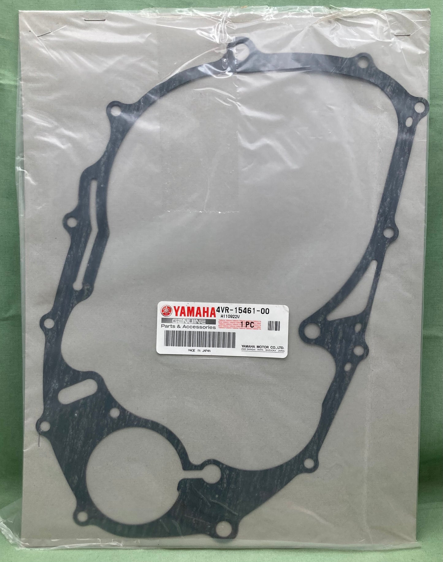 New Genuine Yamaha 4VR-15461-00 Gasket, Crankcase, Cover, 2