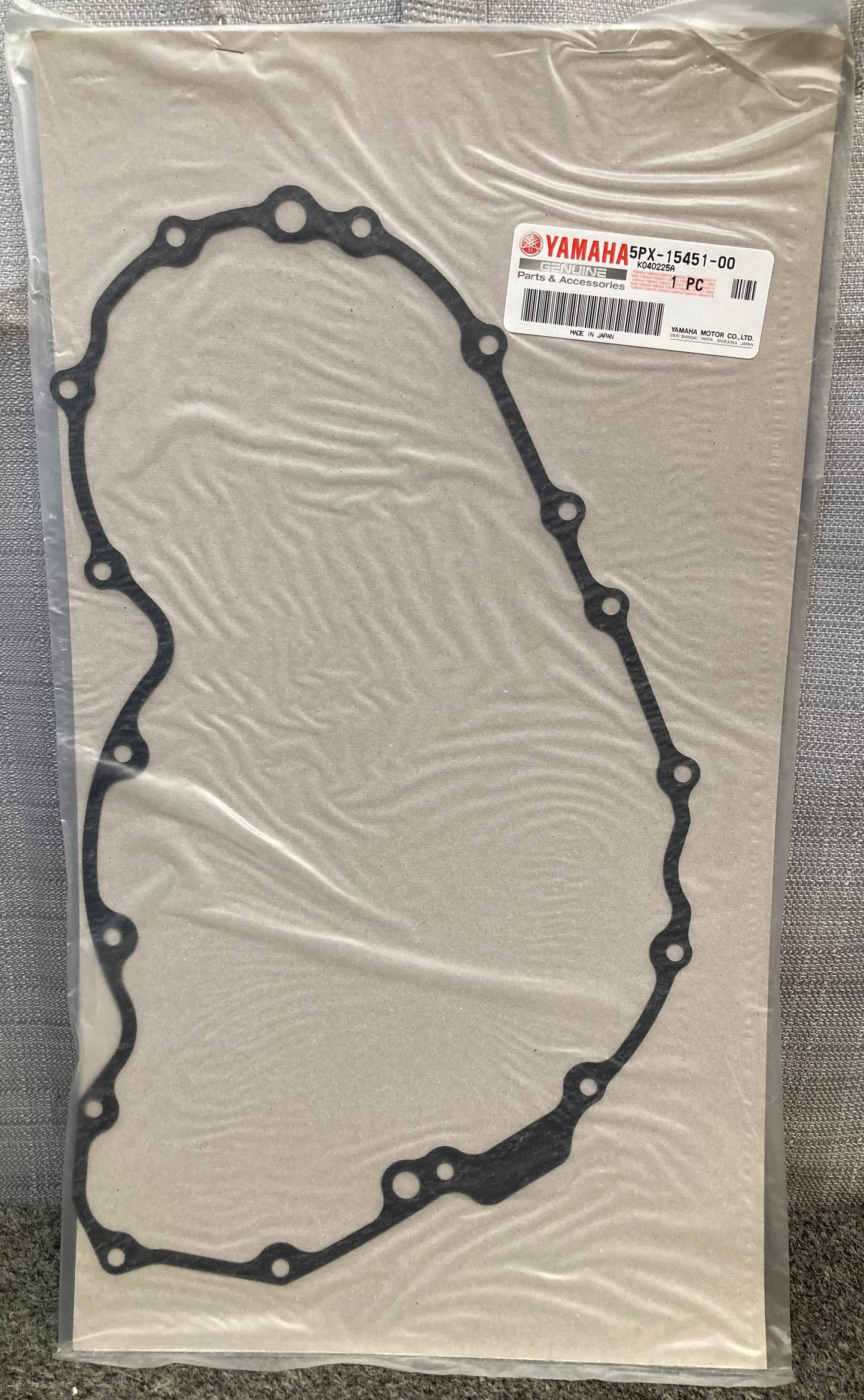 New Genuine Yamaha 5PX-15451-00 Gasket, Crankcase, Cover, 1
