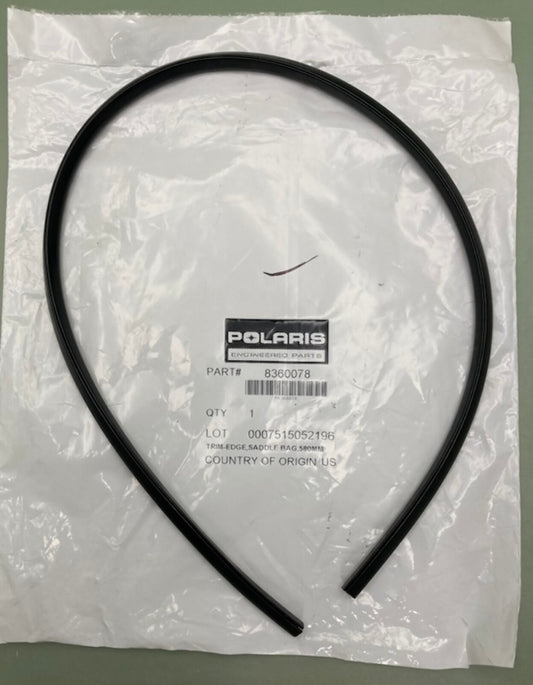 Polaris 8360078 Trim-Edge, Saddle, Bag, 580MM New Genuine