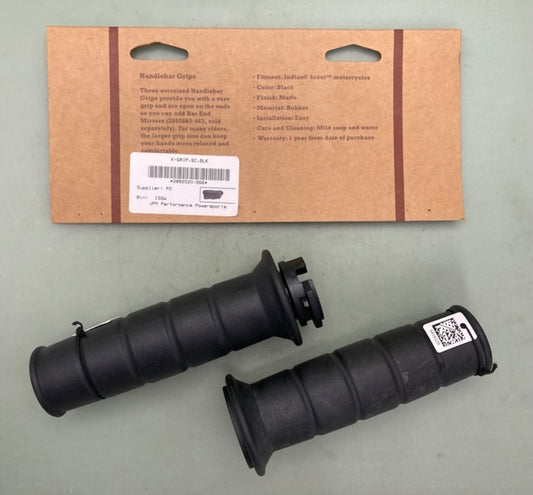 Indian Motorcycle 2882520-266 Handlebar Grips;  Black;  New Genuine