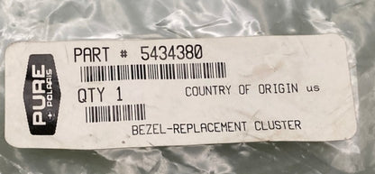 Polaris 5434380 Bezel New Genuine; 5437258