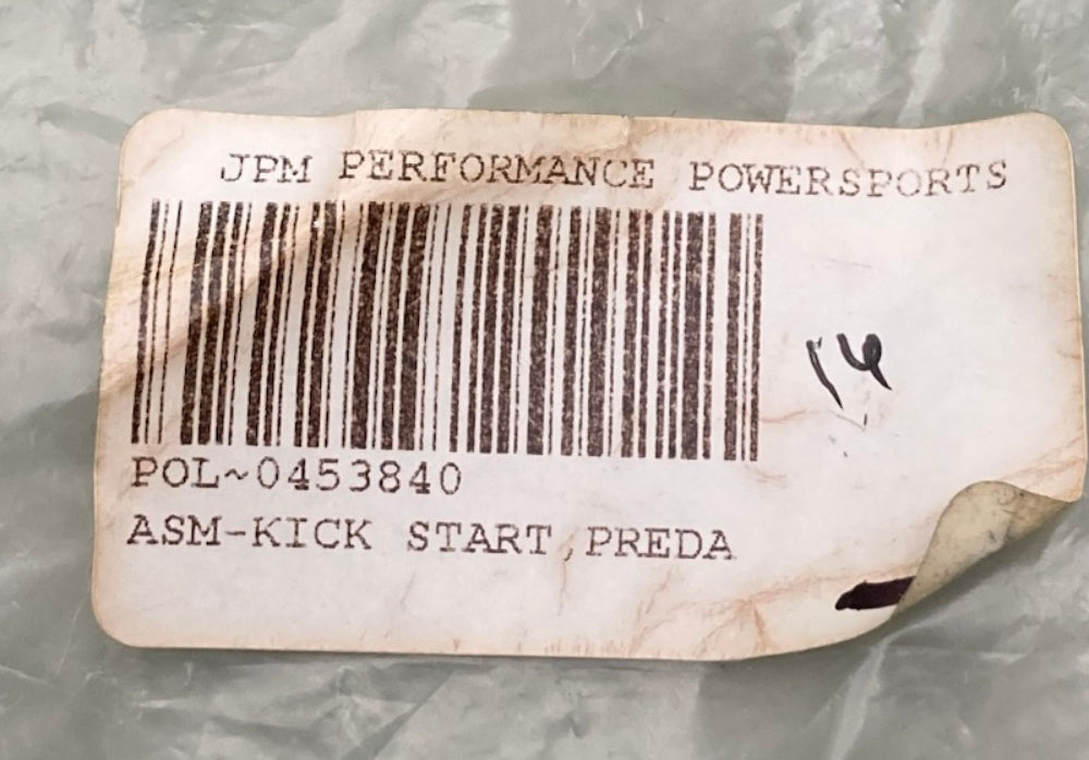 Replaces Polaris 0453840 Assembly, Kick, Start New