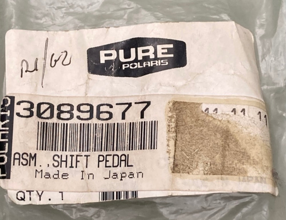 Polaris 3089677 Assembly, Pedal, Shift New Genuine