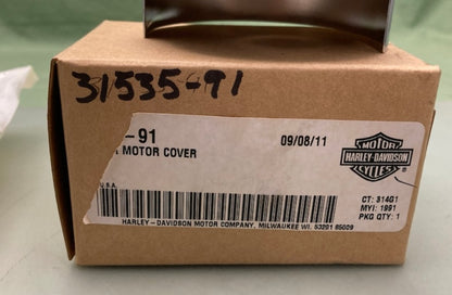 Harley-Davidson 31535-91 Chrome Starter Motor Cover New Genuine