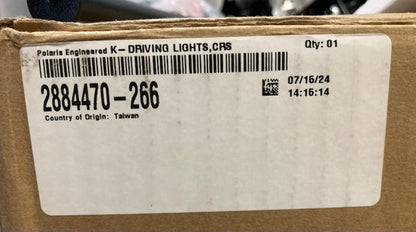Polaris 2884470-266 K-Driving Lights, CRS Black New Genuine