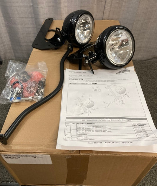 Polaris 2884470-266 K-Driving Lights, CRS Black New Genuine