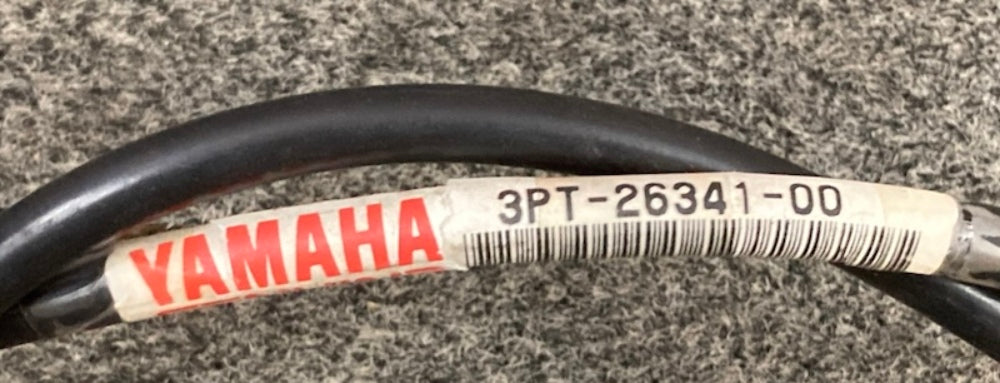 Yamaha 3PT-26341-00 Wire, Brake 1 3PT-26341-00-00, New Genuine
