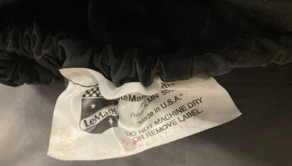 LeMans 03030103 Motorcycle Cover for Parts Unlimited Black