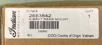 Polaris 2883842 Indian K-Bracket Rear Mount New Genuine