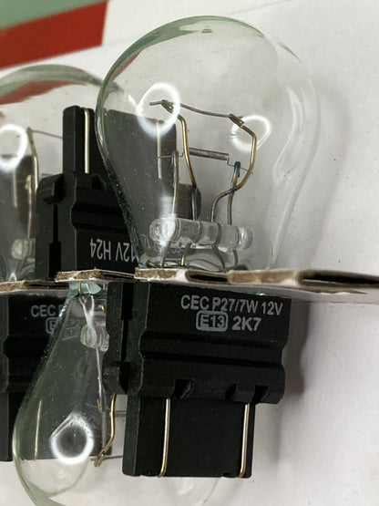 10 Pk New Genuine Mighty 3157 12V H24 Clear Tail Signal Brake Light Bulb