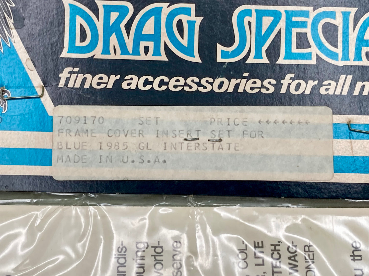 New Genuine Drag Specialties 709170 Cover, Fr
