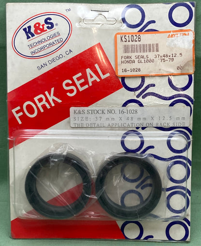 New Genuine K&S 16-1028 Fork Seal, KS1028