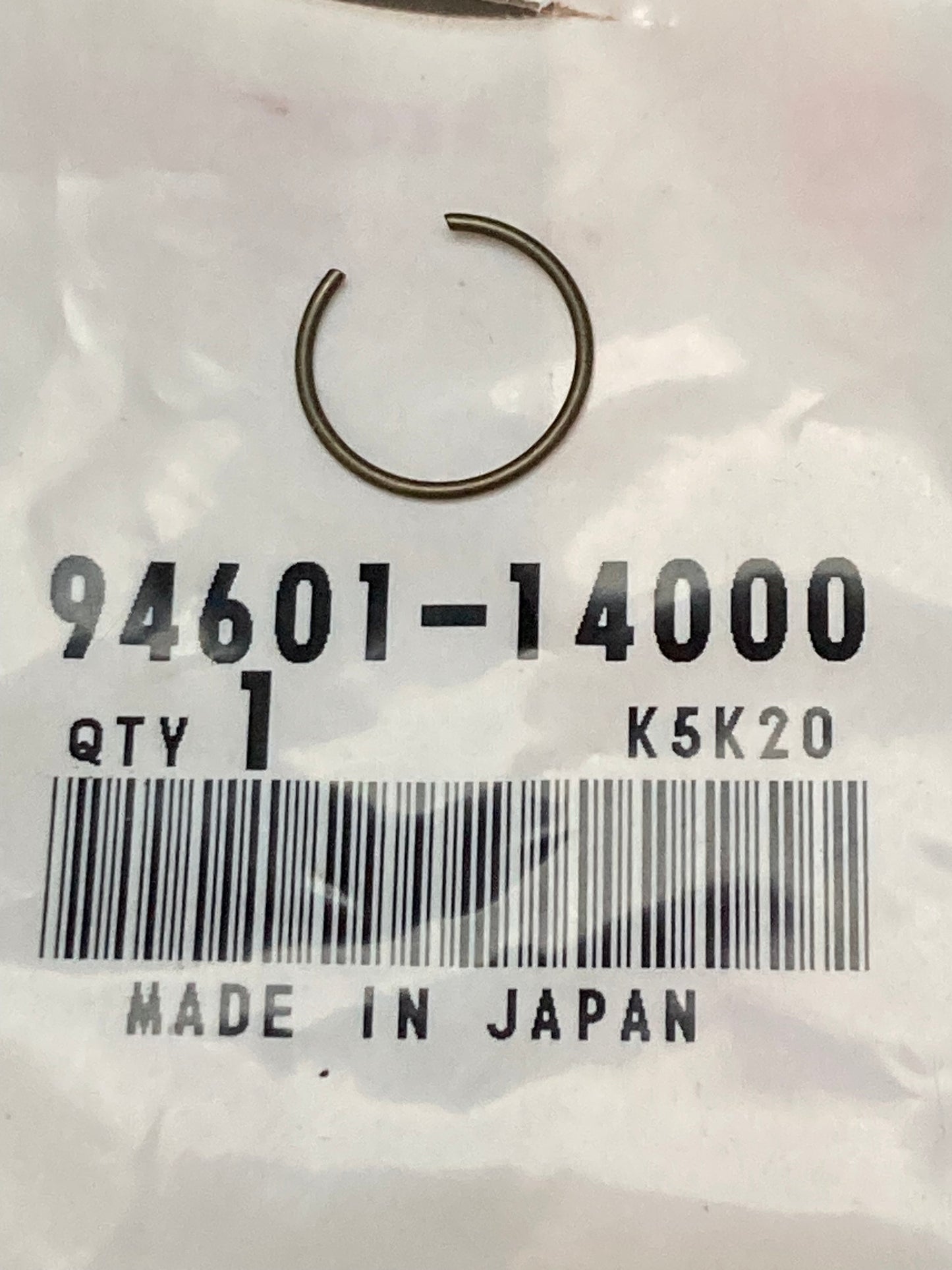 Qty 2 New Genuine Honda 94601-14000 Piston Clip