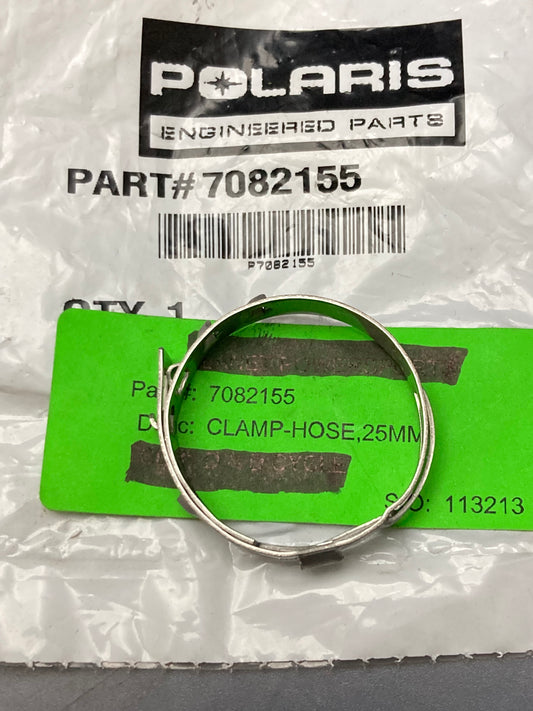 New Genuine Polaris 7082155 Clamp, Hose 25MM
