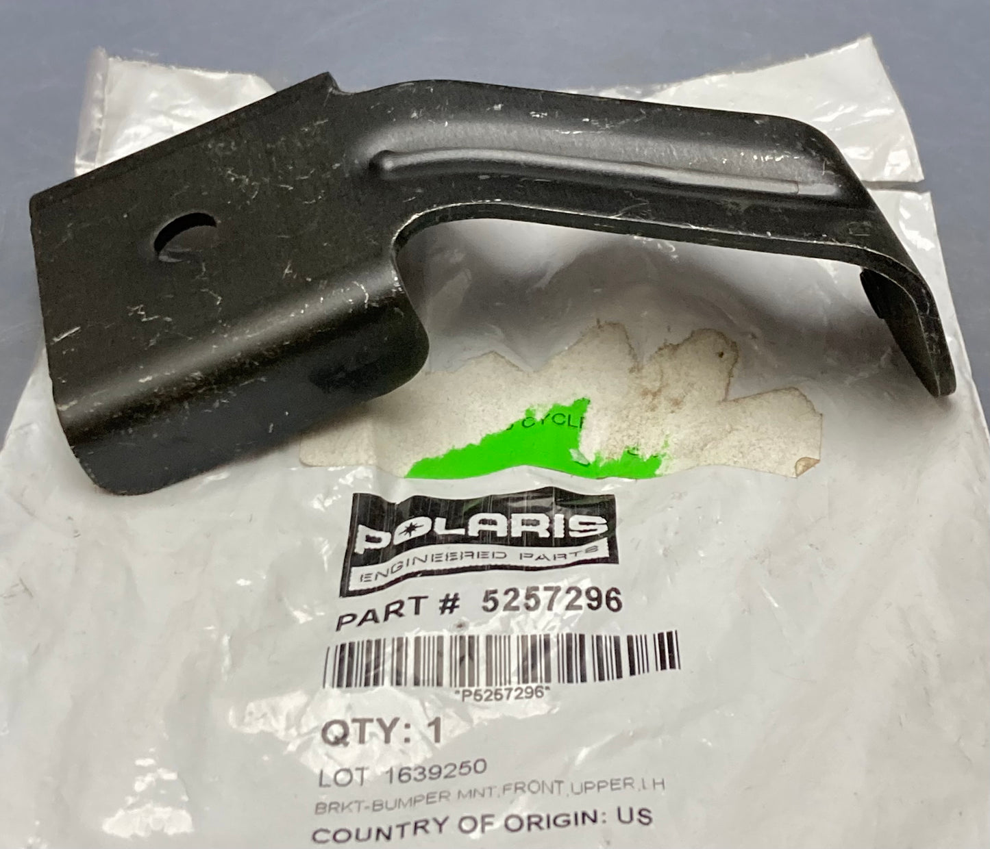 New Genuine Polaris 5257297 Upper Right Hand Front Bumper Mount Bracket