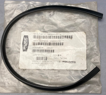 New Genuine Polaris 0451667 Gasket Fan Inlet