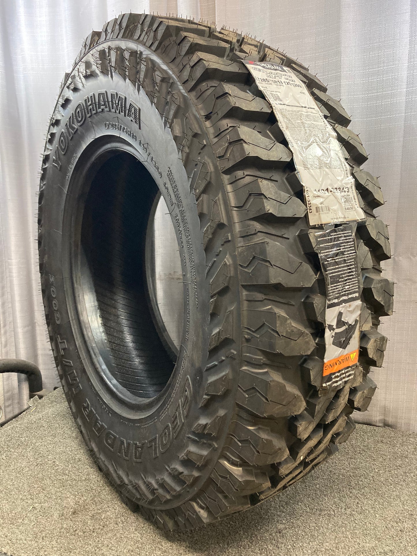 New Yokohama Geolandar M/T G003 LT 285/75R18 129/126Q Load E 10 Ply 1101-33343