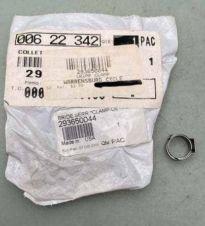 Replaces Can-Am 293650044 Oetiker Clamp New