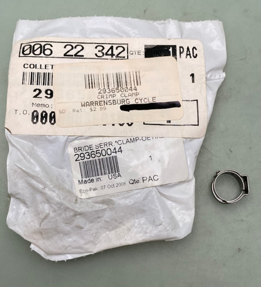 Replaces Can-Am 293650044 Oetiker Clamp New
