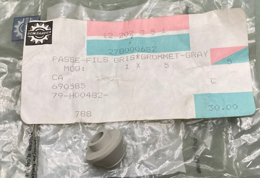 Sea-Doo by BRP 278000682 Grommet Gray New Genuine