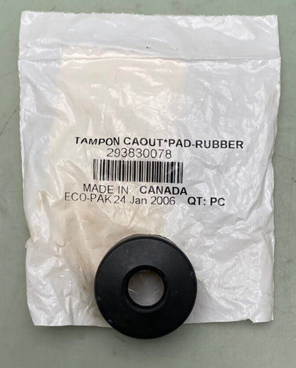 Replaces Sea-Doo 293830078 Rubber Pad New