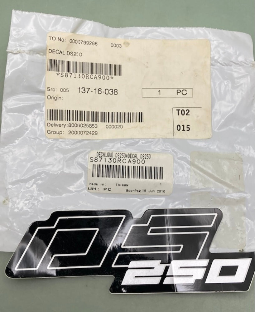 Replaces Can-Am S87130RCA900 Decal SD250 New S87130RCAA00T2