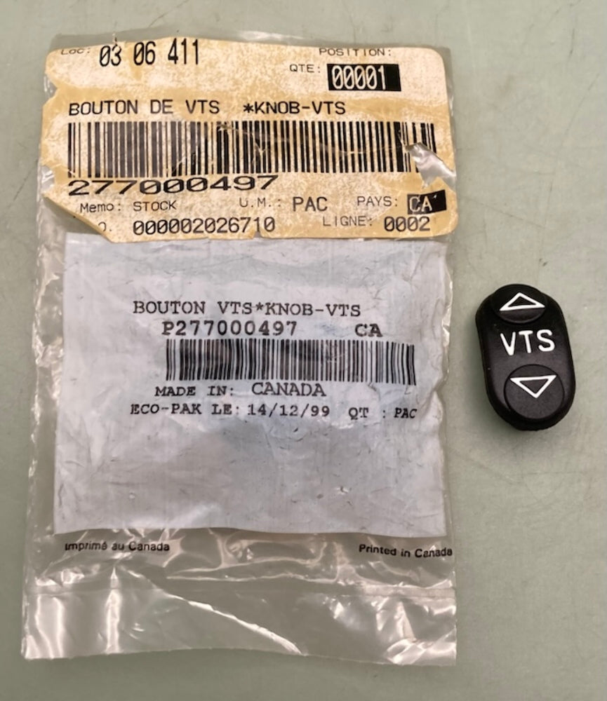 Replaces Sea-Doo P277000497 Bouton VTS Knob New 277000497