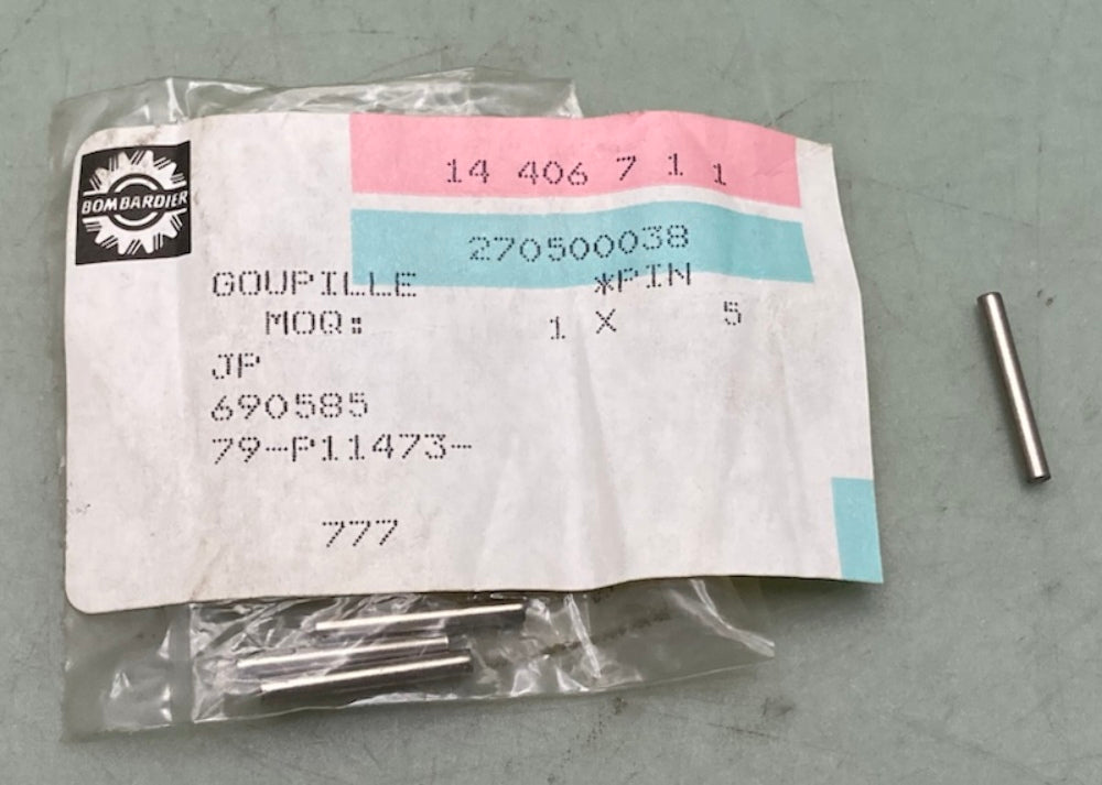 QTY 2 Sea-Doo by BRP 270500038 Pin New Genuine
