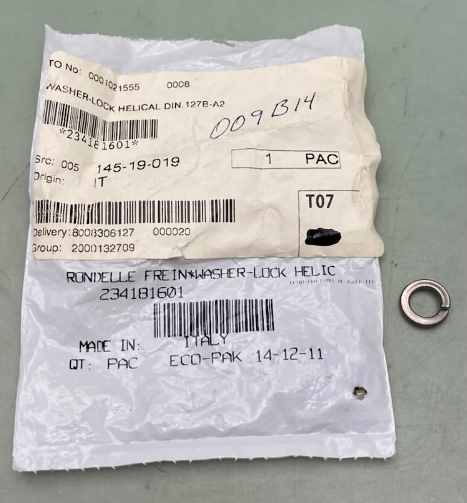 QTY 6 Replaces Sea-Doo 234181601 Lock Helical Washer New