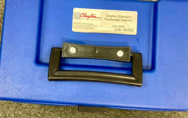 Clayton 4A120 Standard Feedwater Test Kit, Incomplete New Genuine
