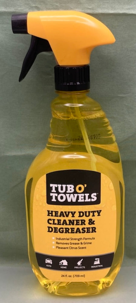 Tub O' Towels TW24-SPR HD Cleaner and Degreaser 24 fl oz. New Genuine