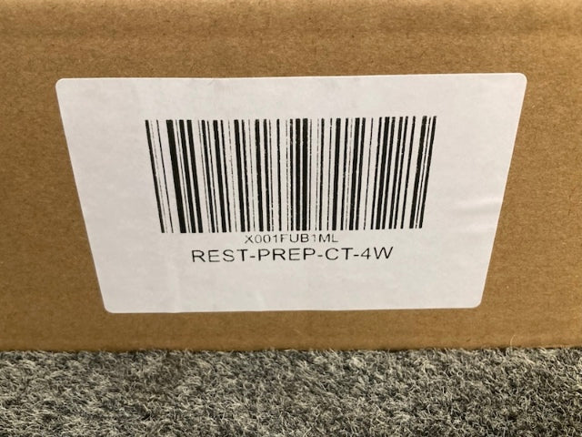Gridmann REST-PREP-CT-4W Caster Wheel 4in Set for Comm Prep Table New Genuine