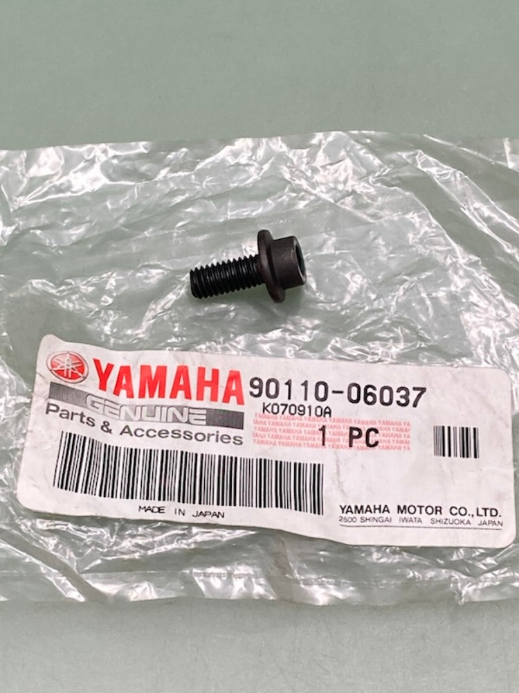 Yamaha 90110-06037 Bolt, Hexagon, Socket, Head New Genuine