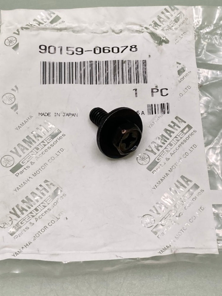 Yamaha 90159-06078 Screw, With, Washer, (34K) New Genuine