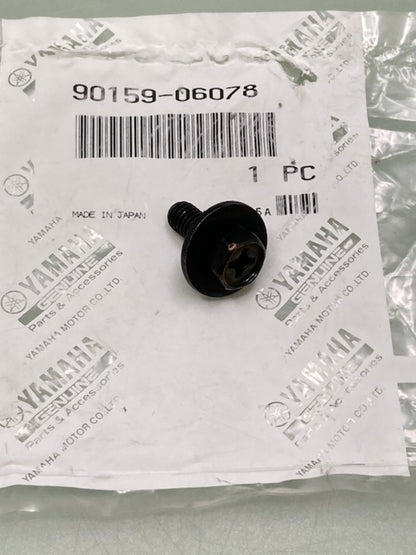Yamaha 90159-06078 Screw, With, Washer, (34K) New Genuine