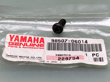 Yamaha 98507-06014-00 Screw, Pan, Head New Genuine