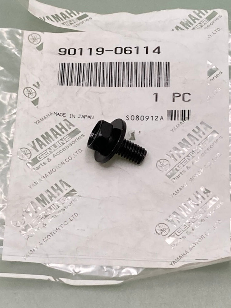 Yamaha 90119-06114 Bolt, With, Washer  New Genuine