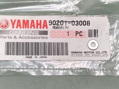 Yamaha 90201-03008-00 Washer, Plate New Genuine