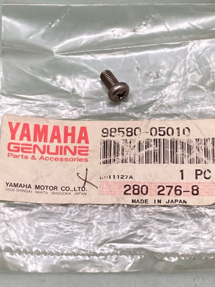 Yamaha 98580-05010 SCREW, PAN HEAD New Genuine