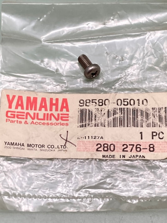 Yamaha 98580-05010 SCREW, PAN HEAD New Genuine