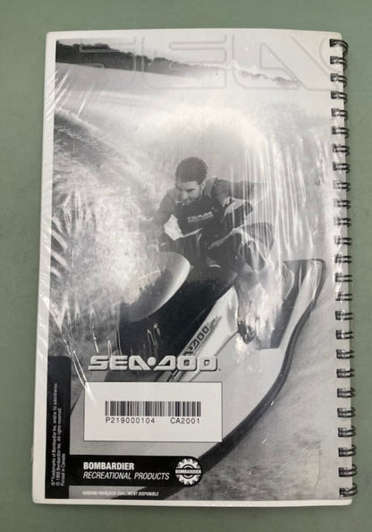 Sea-Doo 219000104 Operator's Guide Con.2000 New Genuine