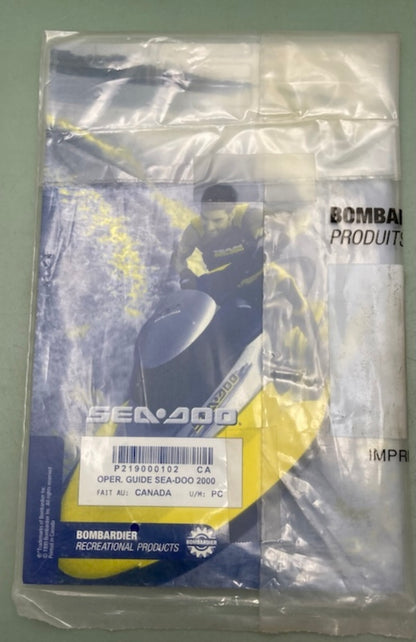 Sea-Doo 219000102 Operator's Guide ENG Con.2000 New Genuine