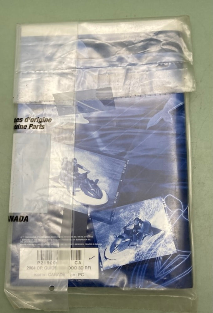 Sea-Doo 219000345 Owner's Guide Cond.2004 New Genuine