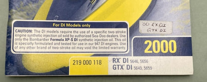 Sea-Doo 219000118 Operator's Guide Con.2000 New Genuine