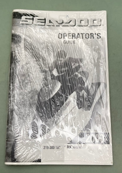 Sea-Doo 219000107 Operator's Manual Con.2000 New Genuine