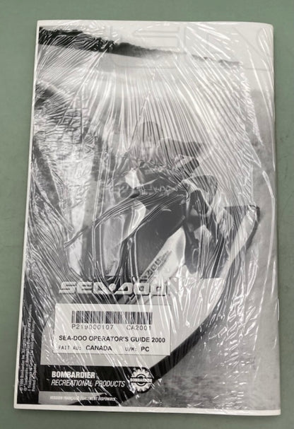 Sea-Doo 219000107 Operator's Manual Con.2000 New Genuine